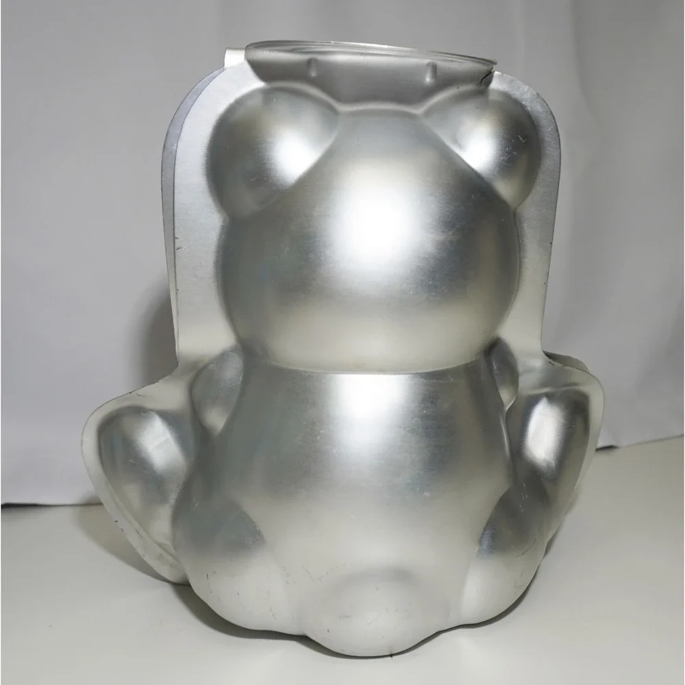 VTG Wilton Stand Up Cuddly Bear Cake Pan Set 502-518 Complete w Box Instructions